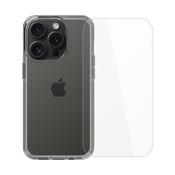 液晶保護ガラス Clear for Apple iPhone 15 Pro