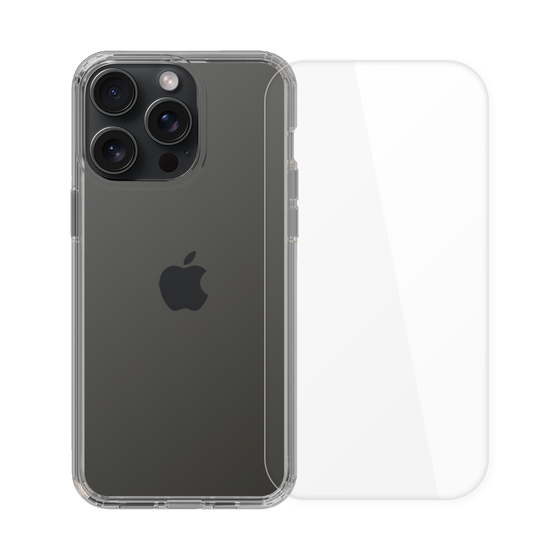 液晶保護ガラス Clear for Apple iPhone 15 Pro Max