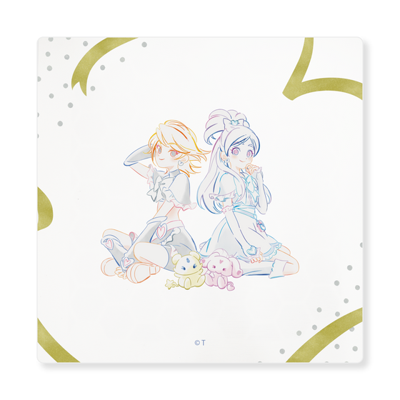 アートパネル［ ふたりはプリキュア- キュアブラックとキュアホワイト ］