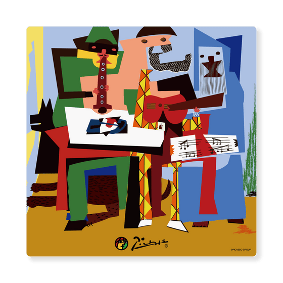 アートパネル［ PICASSO - Three Musicians ］