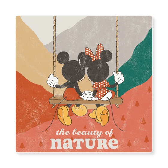 アートパネル［ Disney - Nature - Micky & Minne Mouse 1 ］