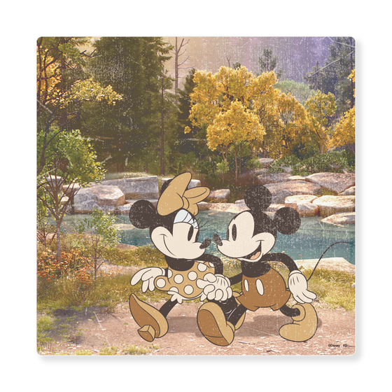 アートパネル［ Disney - Nature - Micky & Minne Mouse 2 ］