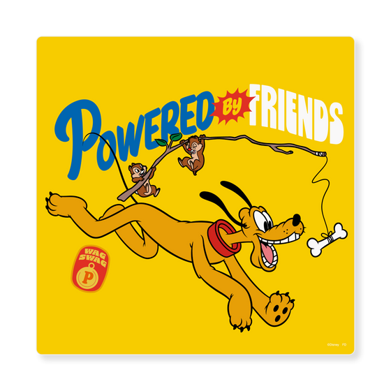 アートパネル［ Disney - Pop - Pluto, Chip & Dale ］