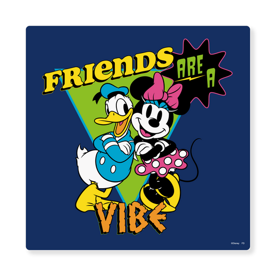 アートパネル［ Disney - Pop - Donald Duck & Minne Mouse ］