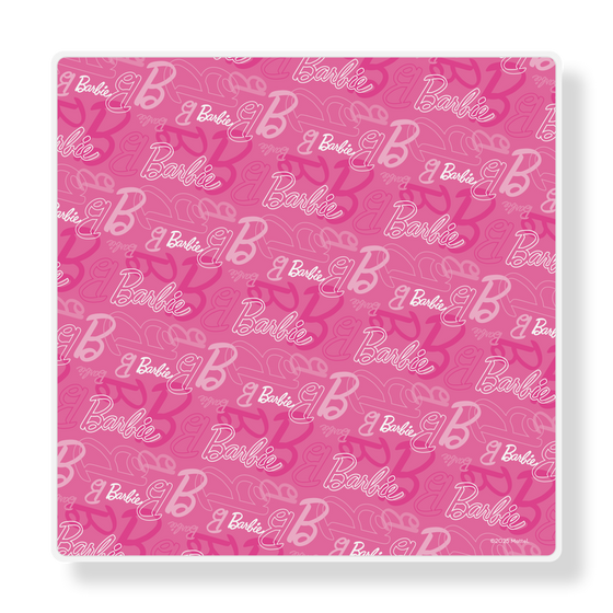 アートパネルスピーカー［ Barbie - ロゴパターン1 ］
