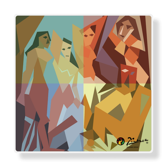 アートパネルスピーカー［ PICASSO - Les Demoiselles d'Avignon ］
