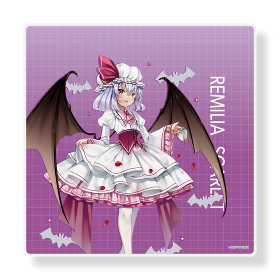 アートパネルスピーカー［ 東方プロジェクト - レミリア・スカーレット ］