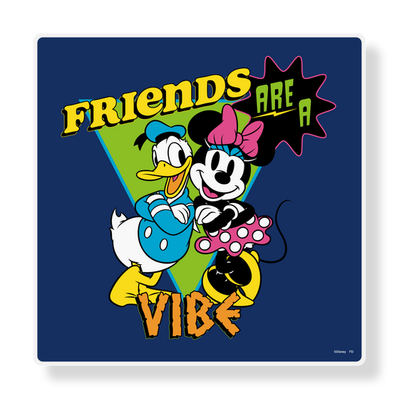 アートパネルスピーカー［ Disney - Pop - Donald Duck & Minne Mouse ］