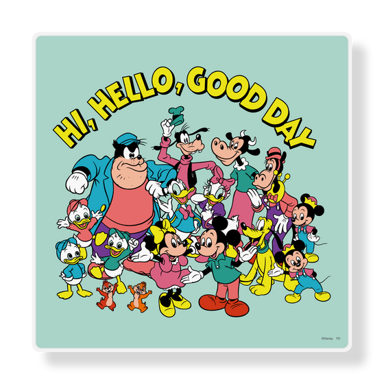 アートパネルスピーカー［ Disney - Retro - Gathering ］