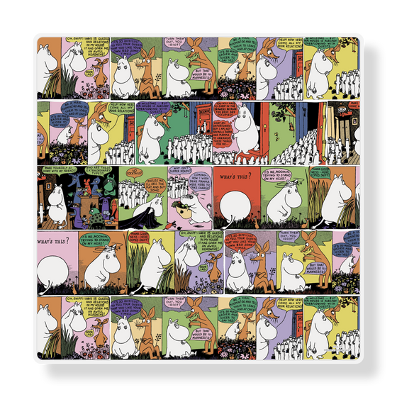 アートパネルスピーカー［ MOOMIN - Comics pattern ］