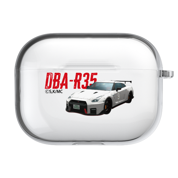 AirPodsケース for AirPods Pro［ MFゴースト - DBA-R35 ニッサン・GT-R - Diagonal ］