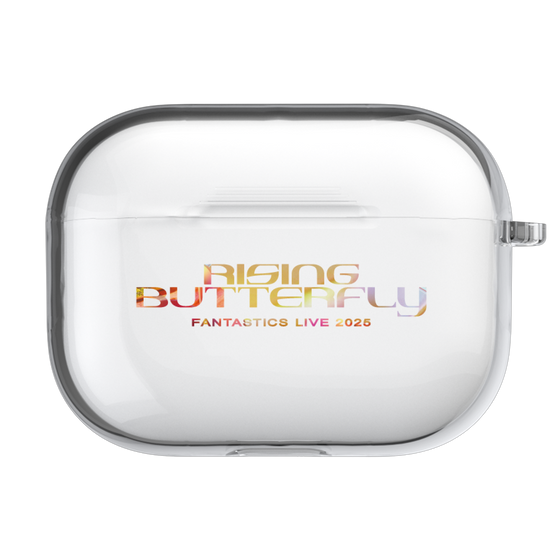 AirPodsケース［ FANTASTICS LIVE 2025 "CRAWLING BUTTERFLY" "SILENT BUTTERFLY" "RISING BUTTERFLY" - ロゴ - RISING BUTTERFLY ］