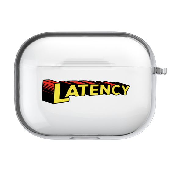 AirPodsケース［ LATENCY - Rock logo ］
