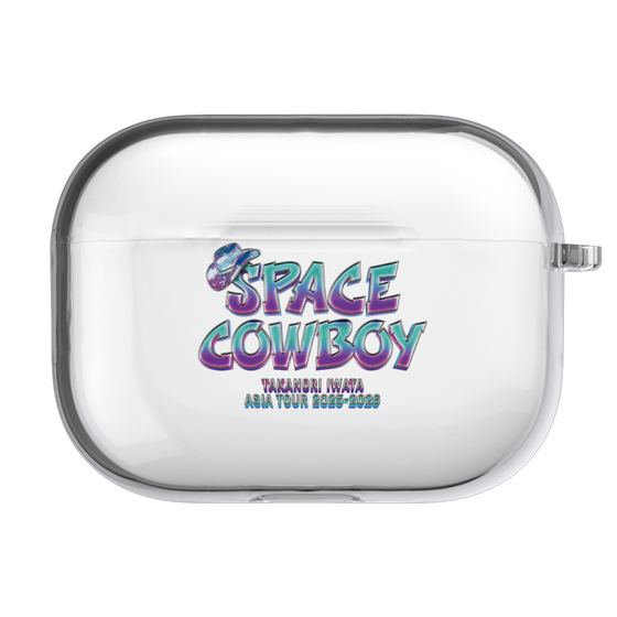 AirPodsケース［ Takanori Iwata ASIA TOUR 2025-2026 "SPACE COWBOY" - ロゴ ］