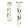 Apple Watchクリアバンド［ LAGUNAMOON - ペイント - Khaki ］