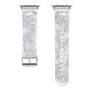 Apple Watchクリアバンド［ LAGUNAMOON - ペイント -Purple ］