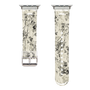 Apple Watchクリアバンド［ LAGUNAMOON - ボタニカル - Beige ］