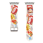Apple Watchクリアバンド［ ペコちゃん - お菓子パッケージ ］