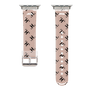 Apple Watchクリアバンド［ Chell classy - Logo - Beige ］