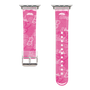 Apple Watchクリアバンド［ Barbie - ロゴパターン1 ］
