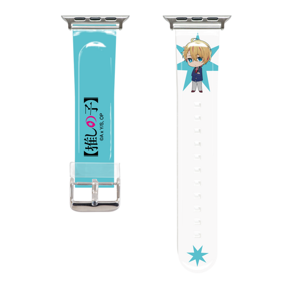 Apple Watchクリアバンド［ 【推しの子】 - アクア - ミニキャラ ］