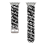 Apple Watchクリアバンド［ Samantha Thavasa - スクリッタ - ブラック ］