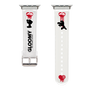 Apple Watchクリアバンド［ グルーミー - シルエット ］