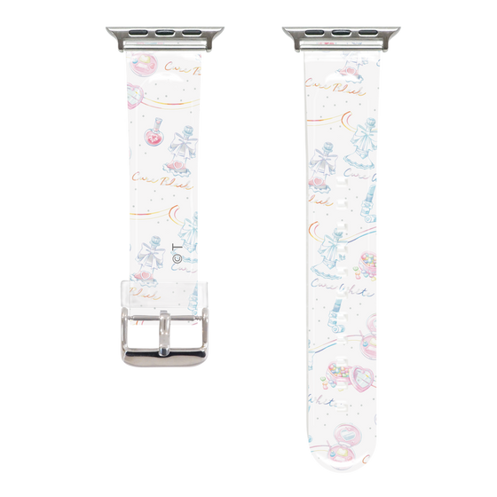 Apple Watchクリアバンド［ ふたりはプリキュア- パターン ］