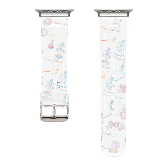 Apple Watchクリアバンド［ ふたりはプリキュア- パターン ］