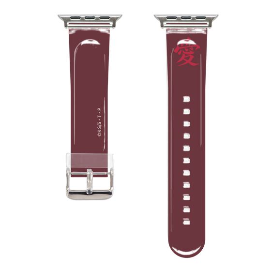 Apple Watchクリアバンド［ NARUTO -ナルト- 疾風伝 - 我愛羅 - アイコン ］