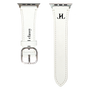 Apple Watchレザーバンド［ Chell classy - Simple Logo ］