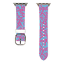 Apple Watchレザーバンド［ Barbie - ロゴパターン2 ］