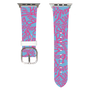 Apple Watchレザーバンド［ Barbie - ロゴパターン2 ］
