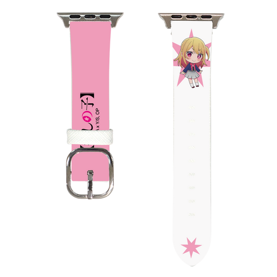 Apple Watchレザーバンド［ 【推しの子】 - ルビー - ミニキャラ ］