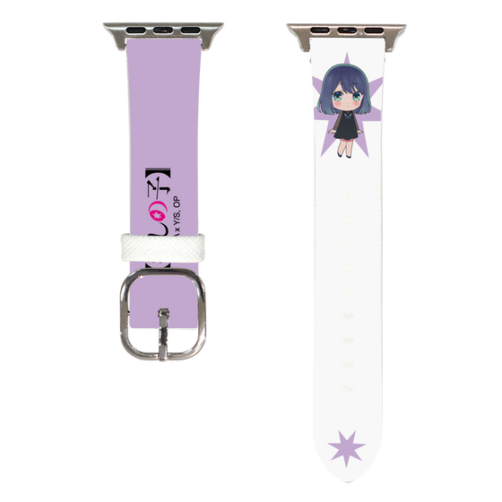 Apple Watchレザーバンド［ 【推しの子】 - 黒川あかね - ミニキャラ ］