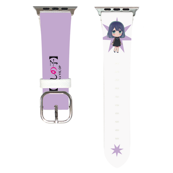 Apple Watchレザーバンド［ 【推しの子】 - 黒川あかね - ミニキャラ ］