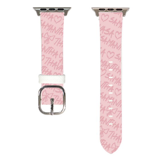 Apple Watchレザーバンド［ Samantha Thavasa - スクリッタ - ピンク ］