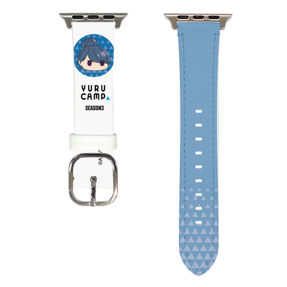 Apple Watchレザーバンド［ 『ゆるキャン△ SEASON3』- 志摩 リン - アイコン ］