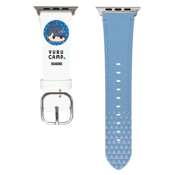 Apple Watchレザーバンド［ 『ゆるキャン△ SEASON3』- 志摩 リン - アイコン ］