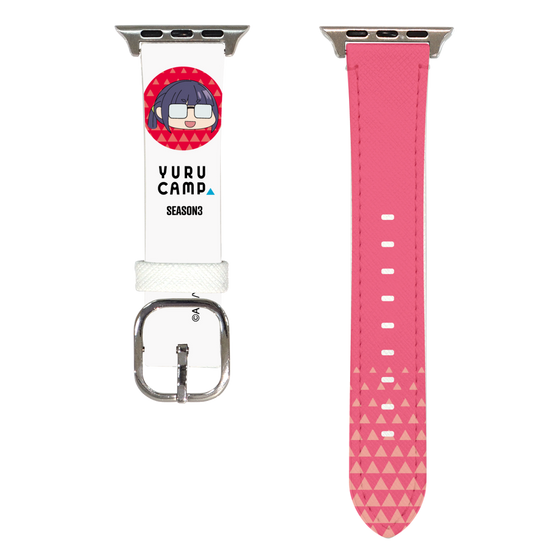 Apple Watchレザーバンド［ 『ゆるキャン△ SEASON3』- 大垣 千明 - アイコン ］