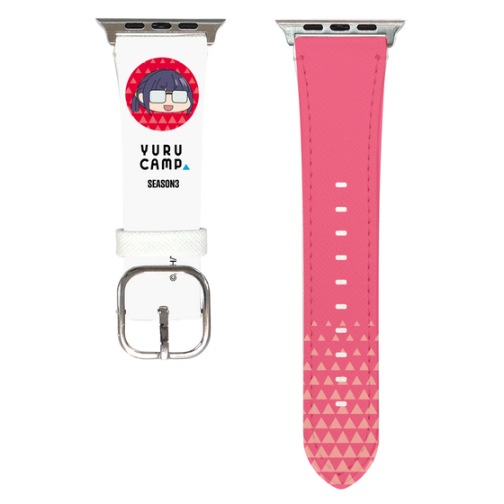 Apple Watchレザーバンド［ 『ゆるキャン△ SEASON3』- 大垣 千明 - アイコン ］