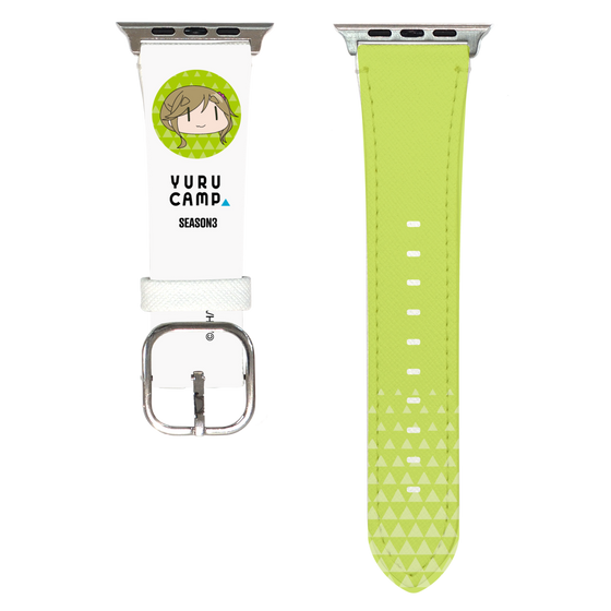 Apple Watchレザーバンド［ 『ゆるキャン△ SEASON3』- 犬山 あおい - アイコン ］