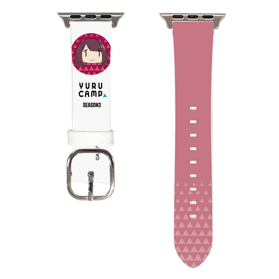 Apple Watchレザーバンド［ 『ゆるキャン△ SEASON3』- 土岐 綾乃 - アイコン ］