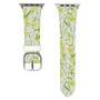Apple Watchレザーバンド［ 日比谷花壇 - DelicateGeometry - ライトグリーン ］