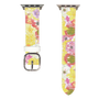 Apple Watchレザーバンド［ 日比谷花壇 - HarmonyinBloom - イエロー ］