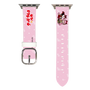 Apple Watchレザーバンド［ 初音ミク×クッピーラムネ - 巡音ルカ×ラム - デフォルメイラスト ］