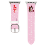 Apple Watchレザーバンド［ 初音ミク×クッピーラムネ - 巡音ルカ×ラム - デフォルメイラスト ］