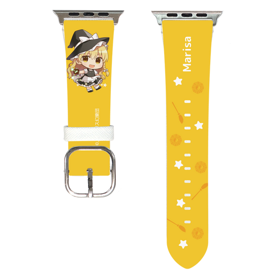 Apple Watchレザーバンド［ 東方プロジェクト - SDキャラ - 霧雨魔理沙 ］