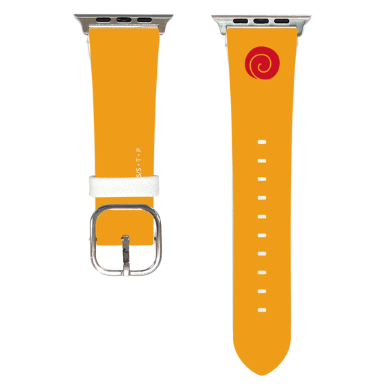 Apple Watchレザーバンド［ NARUTO -ナルト- 疾風伝 - うずまきナルト - アイコン ］