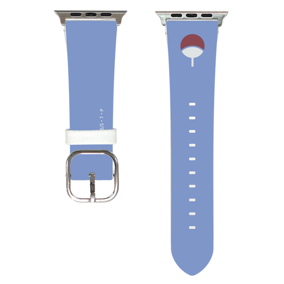 Apple Watchレザーバンド［ NARUTO -ナルト- 疾風伝 - うちはサスケ - アイコン ］